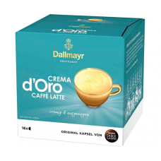 Кава в капсулах Dallmayr Crema d'Oro Caffe Latte Dolce Gusto 16 шт
