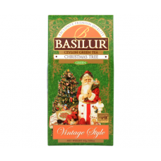 Зелений чай Basilur Різдвяна Ялина картон 85 г Зелений чай Basilur Різдвяна Ялина картон 85 г