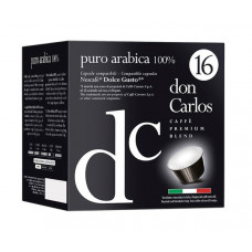 Кава у капсулах Carraro don Carlos Puro Arabica 100% Dolce Gusto 16 шт