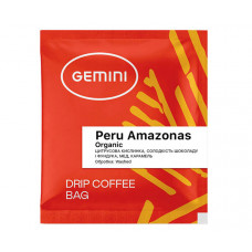 Дріп-кава Gemini Peru Amazonas Organic 20 шт Дріп-кава Gemini Peru Amazonas Organic 20 шт