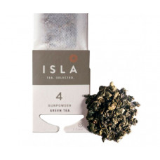 Зелений чай ISLA №4 Ганпаудер у пакетиках 10х4 г Зелений чай ISLA №4 Ганпаудер у пакетиках 10х4 г