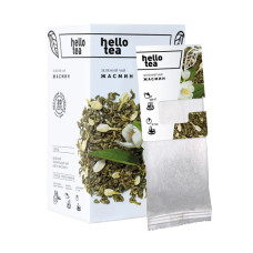 Зелений чай Hello Tea Жасмин фільтр-пак 20 шт