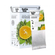 Фруктовий чай Hello Tea Апельсин Розмарин фільтр-пак 20 шт Фруктовий чай Hello Tea Апельсин Розмарин фільтр-пак 20 шт