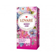 Квітковий чай Lovare Ягідний Джем у пакетиках 24 шт