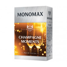 Купаж чорного та зеленого чаю Мономах Champagne Moment 80 г Купаж чорного та зеленого чаю Мономах Champagne Moment 80 г