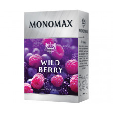 Чорний чай Мономах Wild Berry 80 г