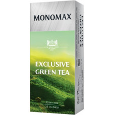 Зелений чай Мономах Exclusive Green Tea у пакетиках 25 шт Зелений чай Мономах Exclusive Green Tea у пакетиках 25 шт