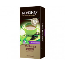 Зелений чай Мономах Melissa у пакетиках 25 шт Зелений чай Мономах Melissa у пакетиках 25 шт