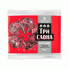 Квітковий чай Три Слона Каркаде 70 г Квітковий чай Три Слона Каркаде 70 г