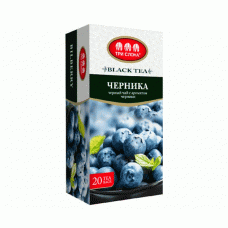 Чорний чай Три Слона Чорниця в пакетиках 20 шт Чорний чай Три Слона Чорниця в пакетиках 20 шт