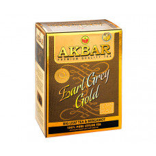 Чорний чай Akbar Gold Earl Grey 80 г