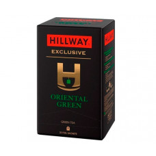 Зелений чай Hillway Exclusive Oriental Green у пакетиках 25 шт Зелений чай Hillway Exclusive Oriental Green у пакетиках 25 шт