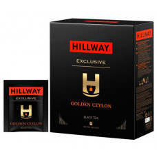 Чорний чай Hillway Exclusive Golden Ceylon у пакетиках 100 шт Чорний чай Hillway Exclusive Golden Ceylon у пакетиках 100 шт