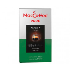 Кава MacCoffee Pure Arabica Crema мелена 250 г Кава MacCoffee Pure Arabica Crema мелена 250 г