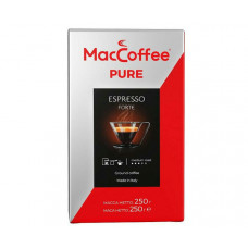 Кава MacCoffee Pure Espresso Forte мелена 250 г Кава MacCoffee Pure Espresso Forte мелена 250 г