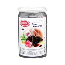 Чорний чай Османтус Рецепт Клеопатри у пірамідках 20 шт