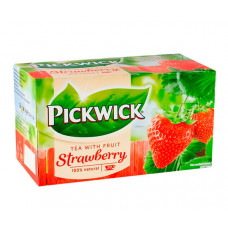 Чорний чай Pickwick Strawberry у пакетиках 20 шт Чорний чай Pickwick Strawberry у пакетиках 20 шт