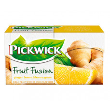 Фруктовий чай Pickwick Ginger & Lemon & Lemongrass у пакетиках 20 шт Фруктовий чай Pickwick Ginger & Lemon & Lemongrass у пакетиках 20 шт