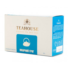 Чорний чай Teahouse Імбирний грог у пакетиках 20 шт Чорний чай Teahouse Імбирний грог у пакетиках 20 шт