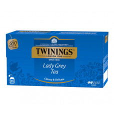 Чорний чай Twinings Lady Grey у пакетиках 25 шт Чорний чай Twinings Lady Grey у пакетиках 25 шт