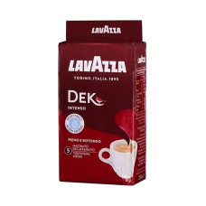 Кава Lavazza Dek Intenso мелена 250 г (розвакуум упаковки)