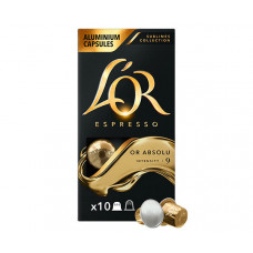 Кава в капсулах L'OR OR Absolu Nespresso - 10 шт Кава в капсулах L'OR OR Absolu Nespresso - 10 шт