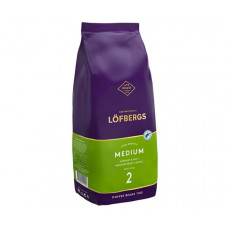 Кава Lofbergs Medium Roast у зернах 1 кг Кава Lofbergs Medium Roast у зернах 1 кг
