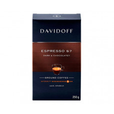 Кава Davidoff Espresso 57 Dark & Chocolatey мелена 250 г Кава Davidoff Espresso 57 Dark & Chocolatey мелена 250 г