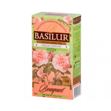 Зелений чай Basilur Кремова фантазія у пакетиках 25х1,5 г Зелений чай Basilur Кремова фантазія у пакетиках 25х1,5 г