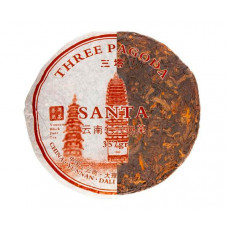 Шу Пуер Jing Long Три пагоди 2020 р 357 г Шу Пуер Jing Long Три пагоди 2020 р 357 г