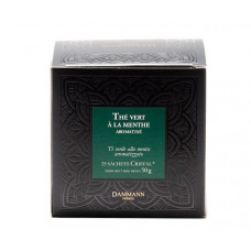 Зелений чай Dammann Freres з м'ятою в пакетиках 25 шт Зелений чай Dammann Freres з м'ятою в пакетиках 25 шт