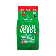 Кава Dallmayr Gran Verde в зернах 750 г Кава Dallmayr Gran Verde в зернах 750 г