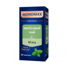 Трав'яний чай Мономах Меліса та м'ята у пакетиках 22 шт