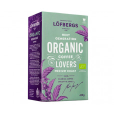 Кава Lofbergs Organic Medium Roast мелена 450 г Кава Lofbergs Organic Medium Roast мелена 450 г