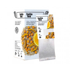 Трав'яний чай Hello Tea Обліпиха Куркума фільтр-пак 20 шт Трав'яний чай Hello Tea Обліпиха Куркума фільтр-пак 20 шт