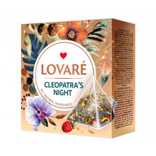 Зелений чай Lovare Ніч Клеопатри в пірамідках 15 шт Зелений чай Lovare Ніч Клеопатри в пірамідках 15 шт