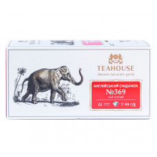Чорний чай Teahouse Англійський сніданок у пакетиках 22*2г Чорний чай Teahouse Англійський сніданок у пакетиках 22*2г