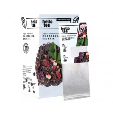 Трав'яний чай Hello Tea Смородина Базилік фільтр-пак 20 шт Трав'яний чай Hello Tea Смородина Базилік фільтр-пак 20 шт
