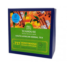 Трав'яний чай Teahouse №737 Ханібуш Апельсин та кориця в пакетиках 20х2,5 г