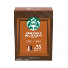 Кава в капсулах Starbucks Nespresso House blend 36 шт