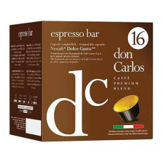 Кава в капсулах Carraro don Carlos Espresso Bar Dolce Gusto 16 шт Кава в капсулах Carraro don Carlos Espresso Bar Dolce Gusto 16 шт