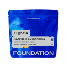 Кава High5 Colombia Quebraditas filter в зернах 250 г
