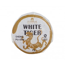 Шен Пуер міні точа Тeahouse №852 Білий тигр 250 г