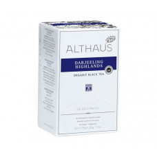 Чорний чай Althaus Deli Packs BIO Darjeeling Highlands в пакетиках 20x1,75 г Чорний чай Althaus Deli Packs BIO Darjeeling Highlands в пакетиках 20x1,75 г