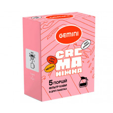 Дріп-кава Gemini Crema ніжна filter 5 шт