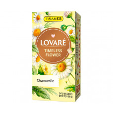 Трав'яний чай Lovare Tisanes Timeless Flower із квіток ромашки в саше 24 шт