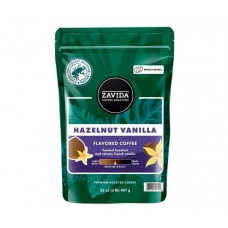 Кава Zavida Hazelnut Vanilla 100% Rainforest в зернах 907 г Кава Zavida Hazelnut Vanilla 100% Rainforest в зернах 907 г