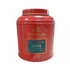 Чорний чай Teahouse №531 Christmas tea з/б 100 г Чорний чай Teahouse №531 Christmas tea з/б 100 г