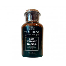 Чорний чай Teahouse №534 Роял Бергамот с/б 60 г Чорний чай Teahouse №534 Роял Бергамот с/б 60 г