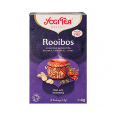 Трав'яний чай Yogi Tea Ройбуш із прянощами органічний в пакетиках 17х1,8 г